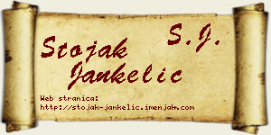 Stojak Jankelić vizit kartica